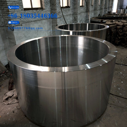 Machined Oil Cylinder Connecting Barrel – Large Bore Thin-Wall