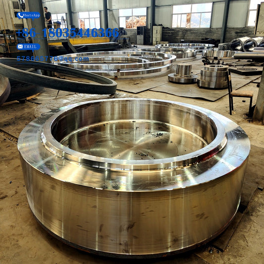 Machined Oil Cylinder Connecting Barrel – Large Flanged Bore