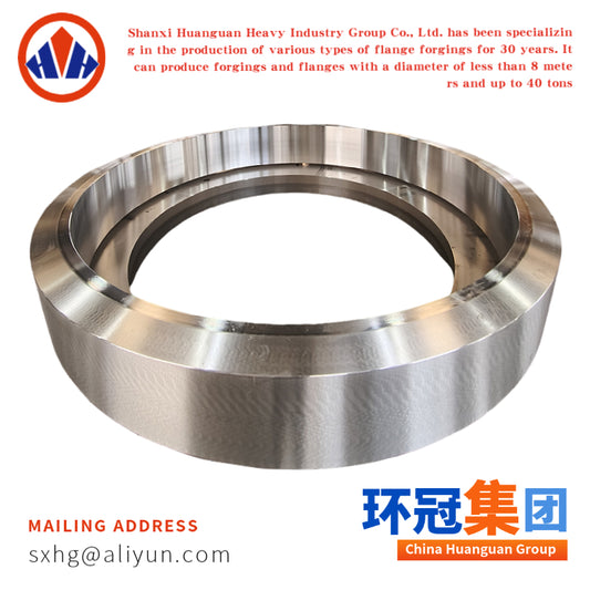 Forged Steel Ring | Machined Alloy Steel Ring Forging for Heavy Machinery and Industrial Applications