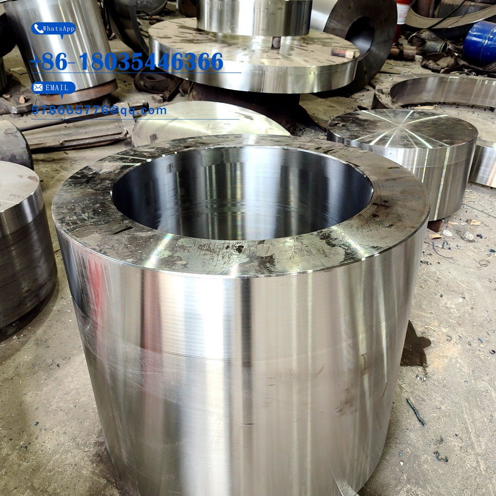 Pressure Mandrel Body Forging – Large Bore Machined Thick-Wall Cylinder