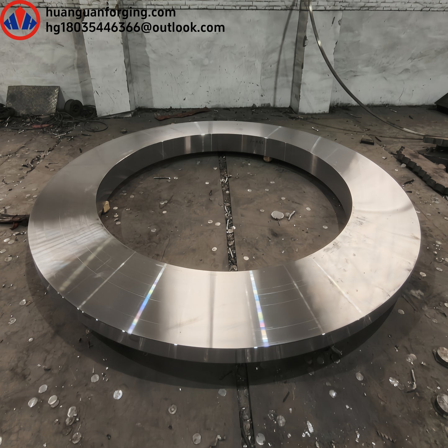 Hollow ring forgings