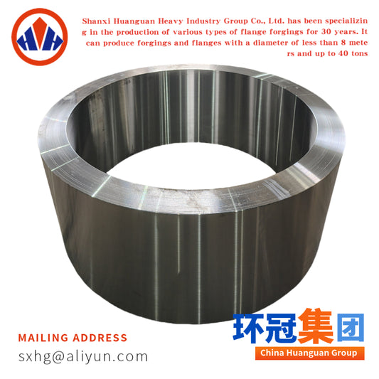 Ống thép liền mạch thành dày, hình trụ rỗng, được rèn theo yêu cầu, dùng trong máy móc hạng nặng.