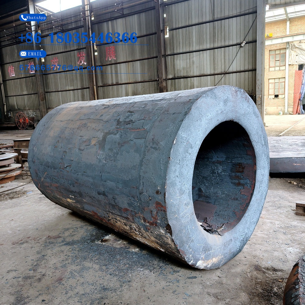 Large Forged Steel Hollow Cylinder Blank for Industrial Processing