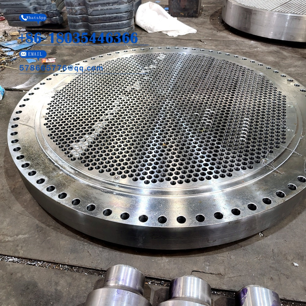 CNC Precision Tube Sheet Forging – CNC Machined Heat Exchanger Tube Sheet