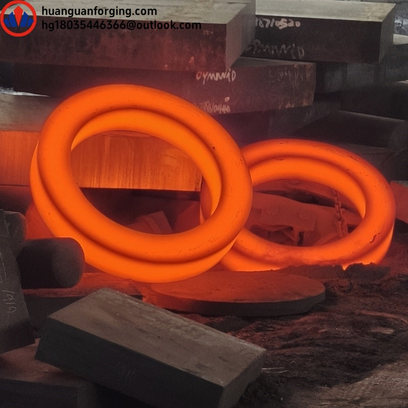 Large rough forging ring