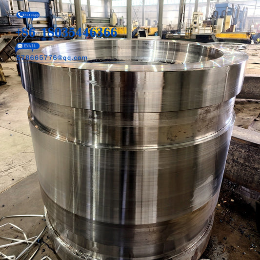 Large Thick-Wall Cylindrical Forging – Heavy Duty Steel Drum