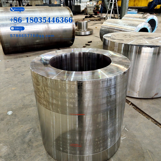 Short Hollow Cylindrical Forging – Precision Bored Steel Sleeve