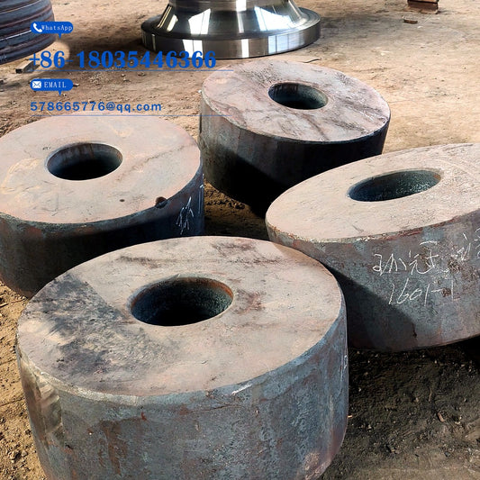 Short Ring Forging Blank – Heavy Steel Hollow Cylinder Billet