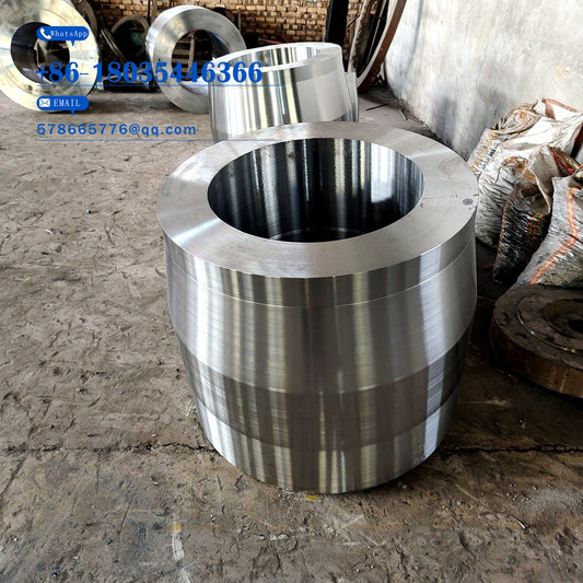 Thick-Wall Tapered Short Cylinder Forging – Precision Turned Heavy Steel Sleeve