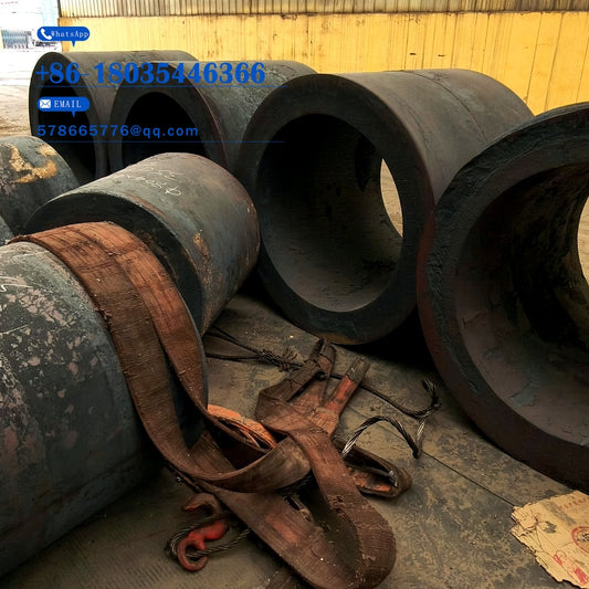 Thick-Wall Straight Cylinder Forging Blank – Heavy Steel As-Forged Tube Mold Body