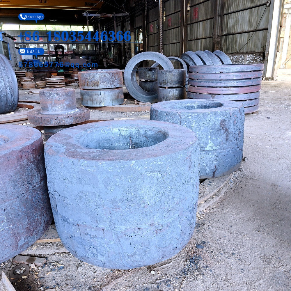 Forged Cylindrical Blank – Carbon/Alloy Steel Thick-Walled Ring Forging, Ready for Machining