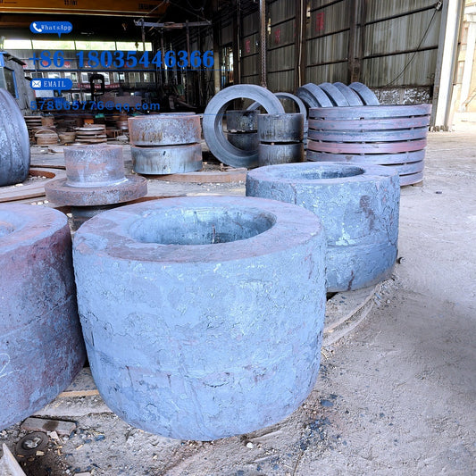 Forged Cylindrical Blank – Carbon/Alloy Steel Thick-Walled Ring Forging, Ready for Machining