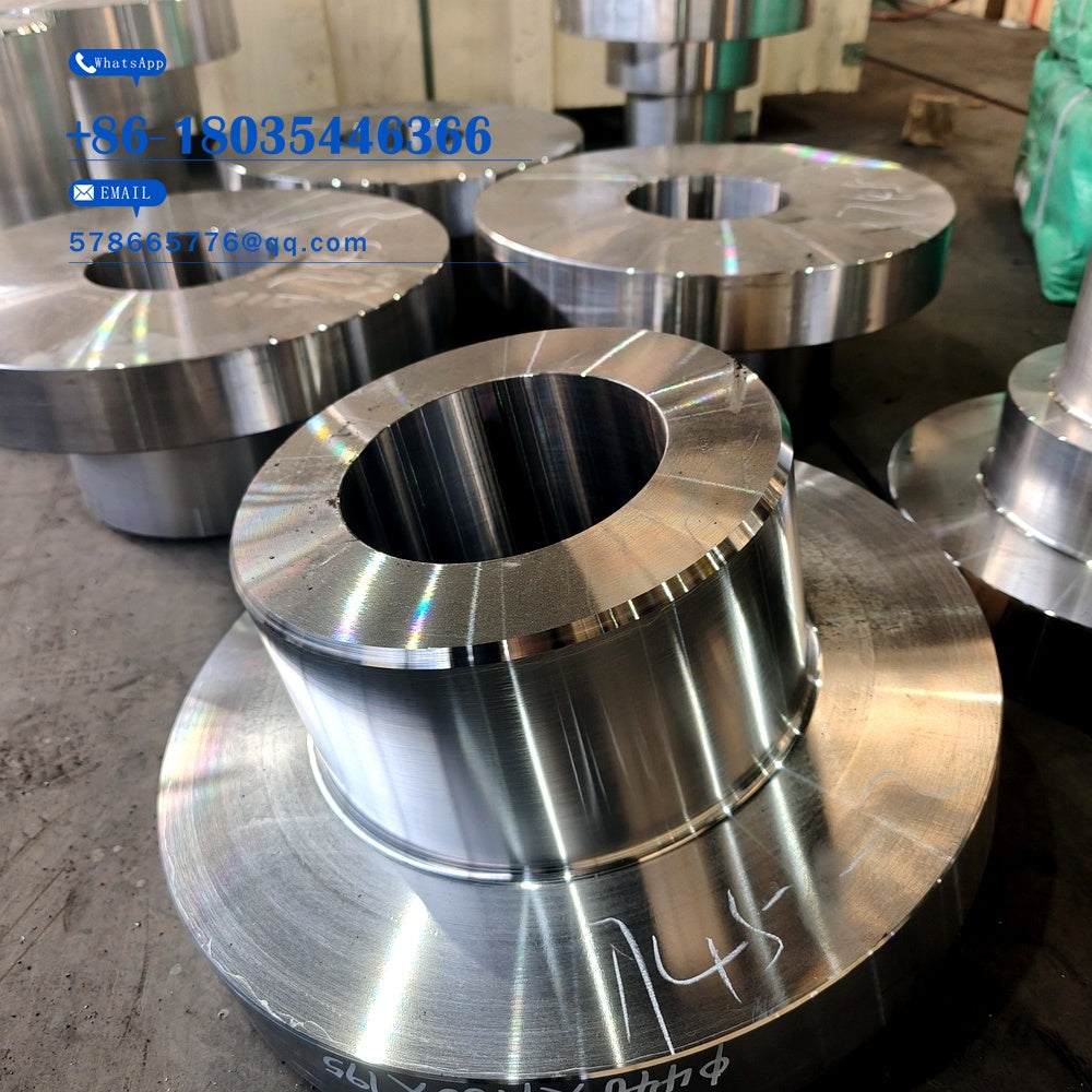 Double-Flange Tapered Forged Steel Cylinder – Two-Sided Press Forging