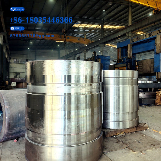 Large Forged Steel Vertical Mill Roll Sleeve – Heavy Duty Cylinder Forging