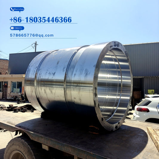 Large Forged Steel Water Pipeline Cylinder – Heavy Thick-Wall Pipe Section Forging