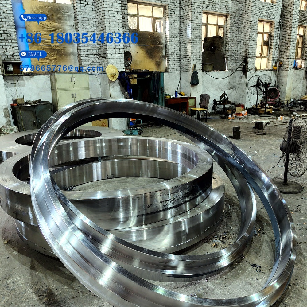 Large MW Wind Power Flange Forging – High-Power Wind Turbine Tower Flange