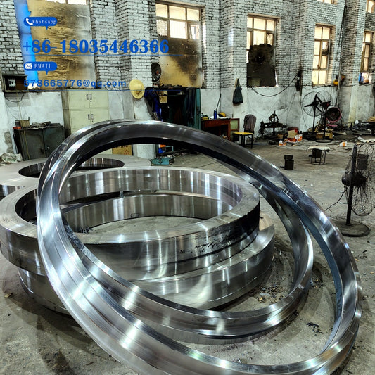 Large MW Wind Power Flange Forging – High-Power Wind Turbine Tower Flange
