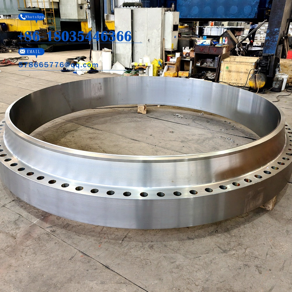 Large Petrochemical Flange Forging – Refinery & Chemical Pipe Flange