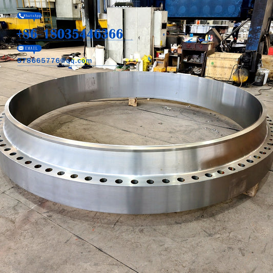 Large Petrochemical Flange Forging – Refinery & Chemical Pipe Flange