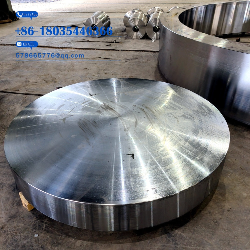 Quenched & Tempered Disc Forging – Hardening + High-Temp Tempering