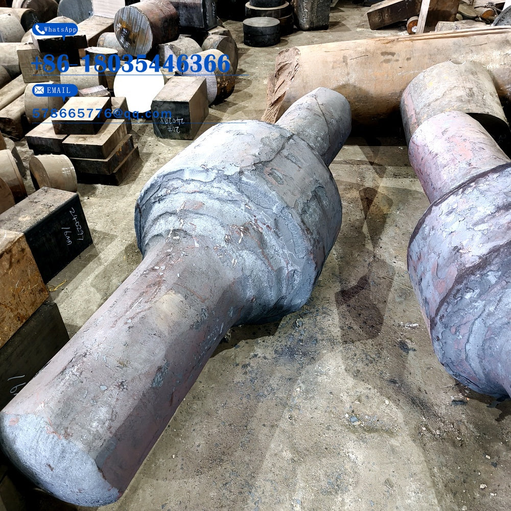 Elevator Main Shaft Forging – Bucket Elevator & Mine Hoist Drive Shaft