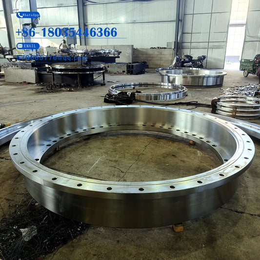 Large Pressure Vessel Flange Forging – Vessel End Connection Flange