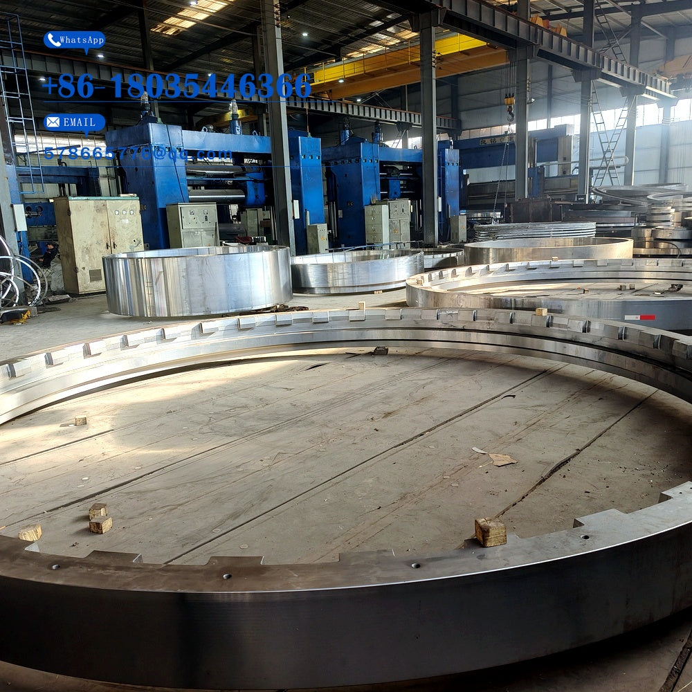 Large Furnace Body Flange Forging – Industrial Furnace Shell Flange