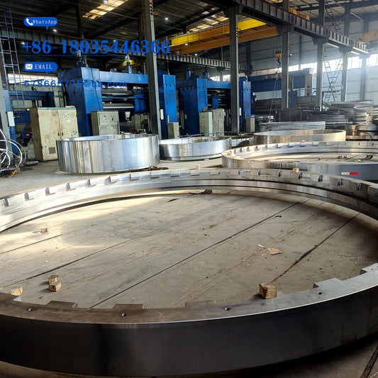 Large Furnace Body Flange Forging – Industrial Furnace Shell Flange