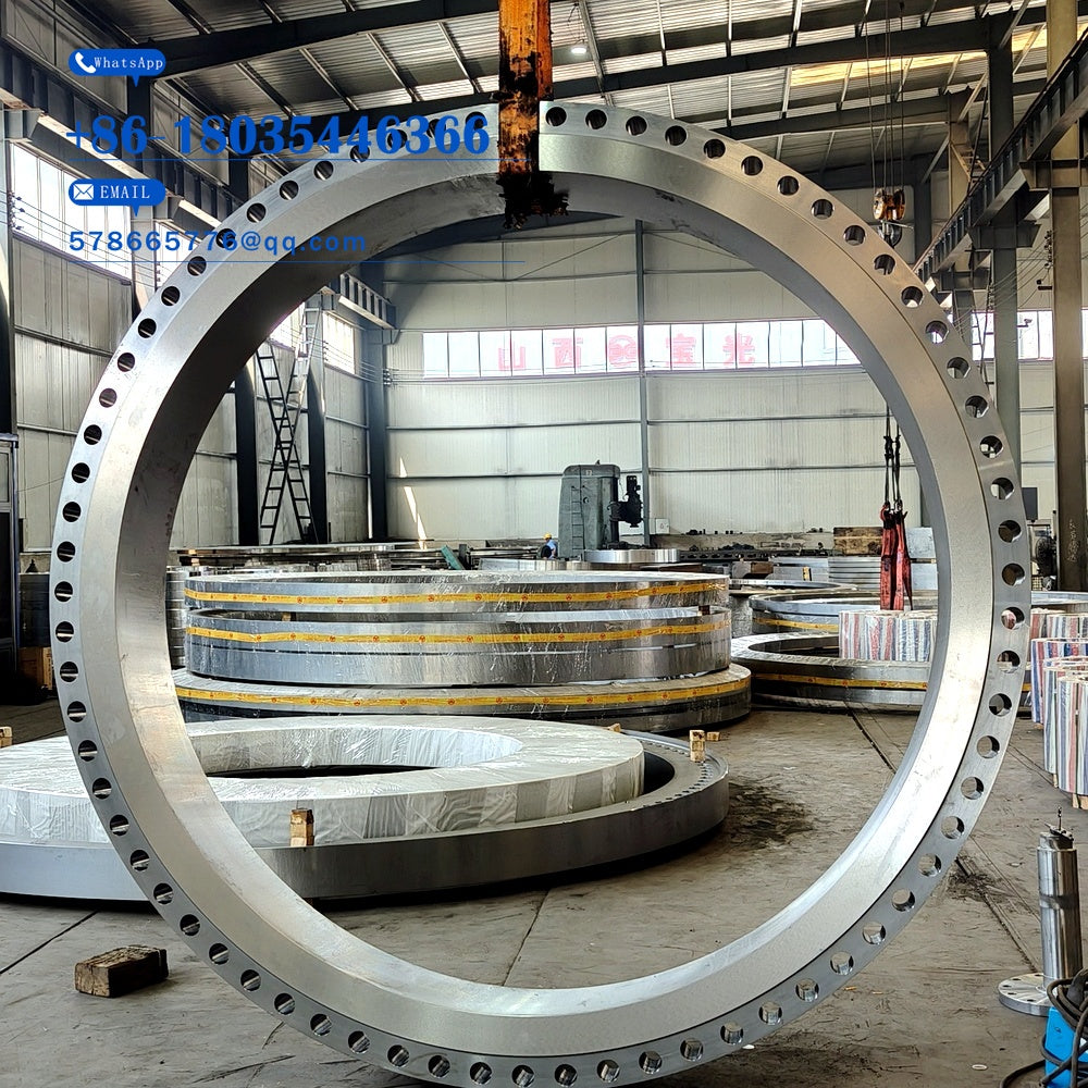 Large Rolled Flange Forging – Steel Plate Rolled & Large Diameter Flange