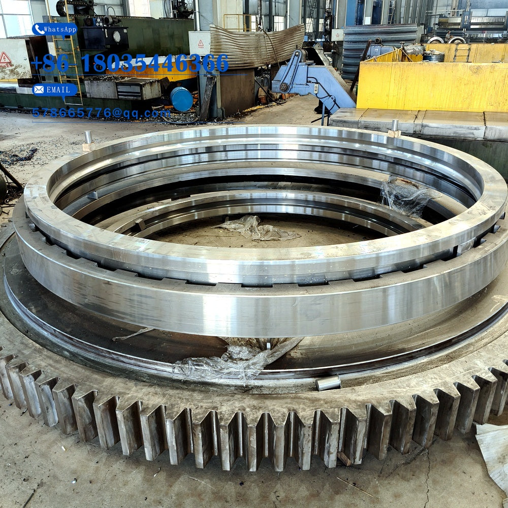 Large Gear Ring Flange Forging – Integrated Gear & Flange