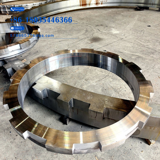 Large Head Flange Forging – Vessel Head Connection Flange
