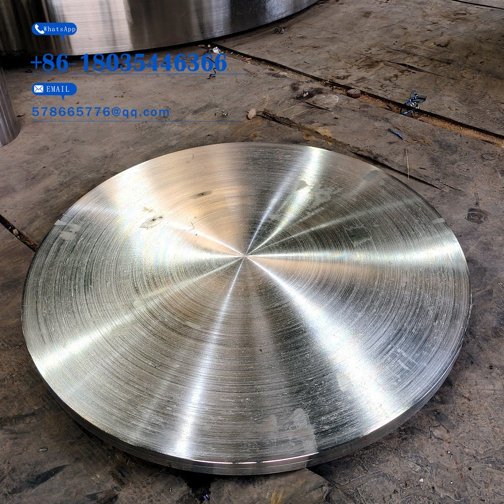 Flat End Cover Forging – Pressure Vessel & Tank Flat Head