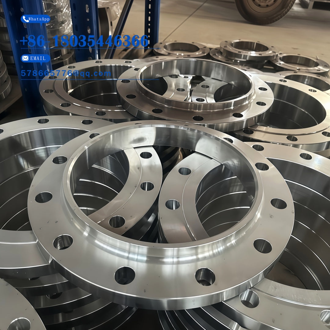 Large Diameter Custom Flange Disc – Made to Order