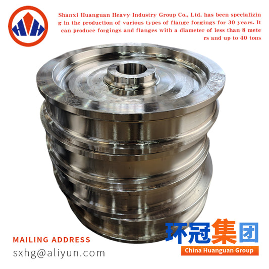 锻造轮毂 | 重型机加工钢轮毂