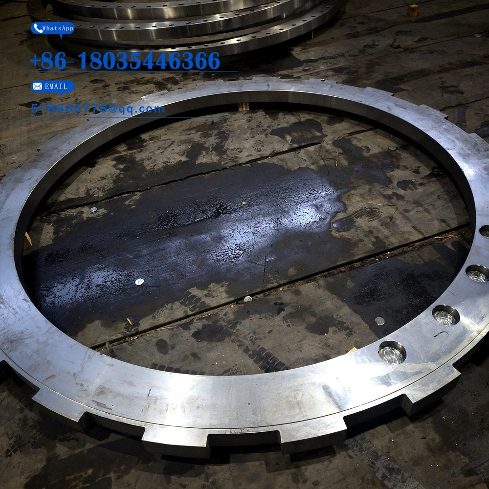 Autoclave Flange Machining – Turning, Drilling & Sealing Face