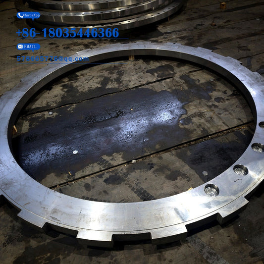 Autoclave Flange Machining – Turning, Drilling & Sealing Face