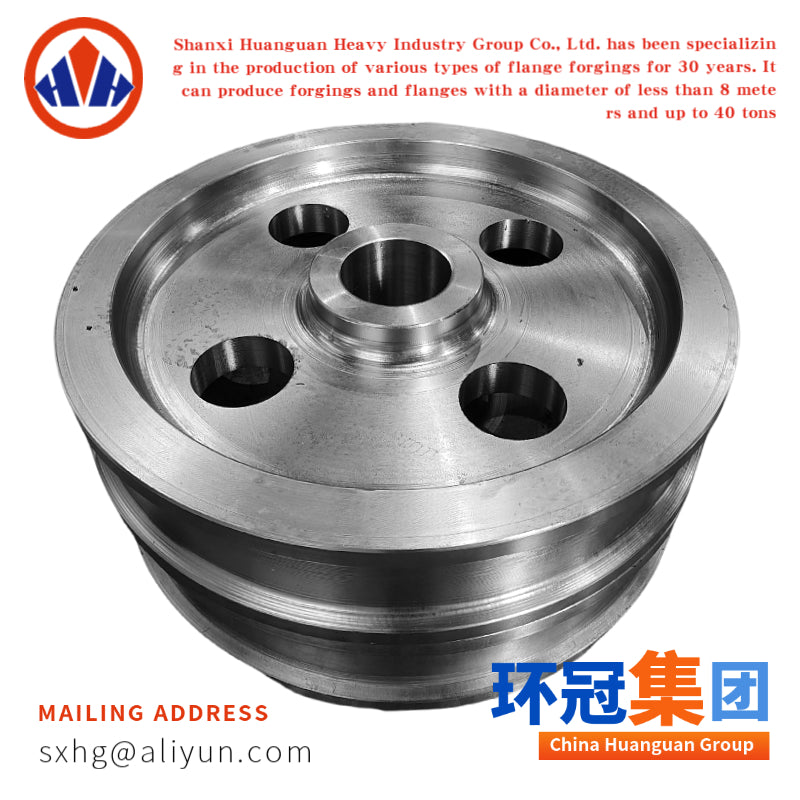 Roda Pulley Tempa | Roda Sheave Baja yang Dimesin