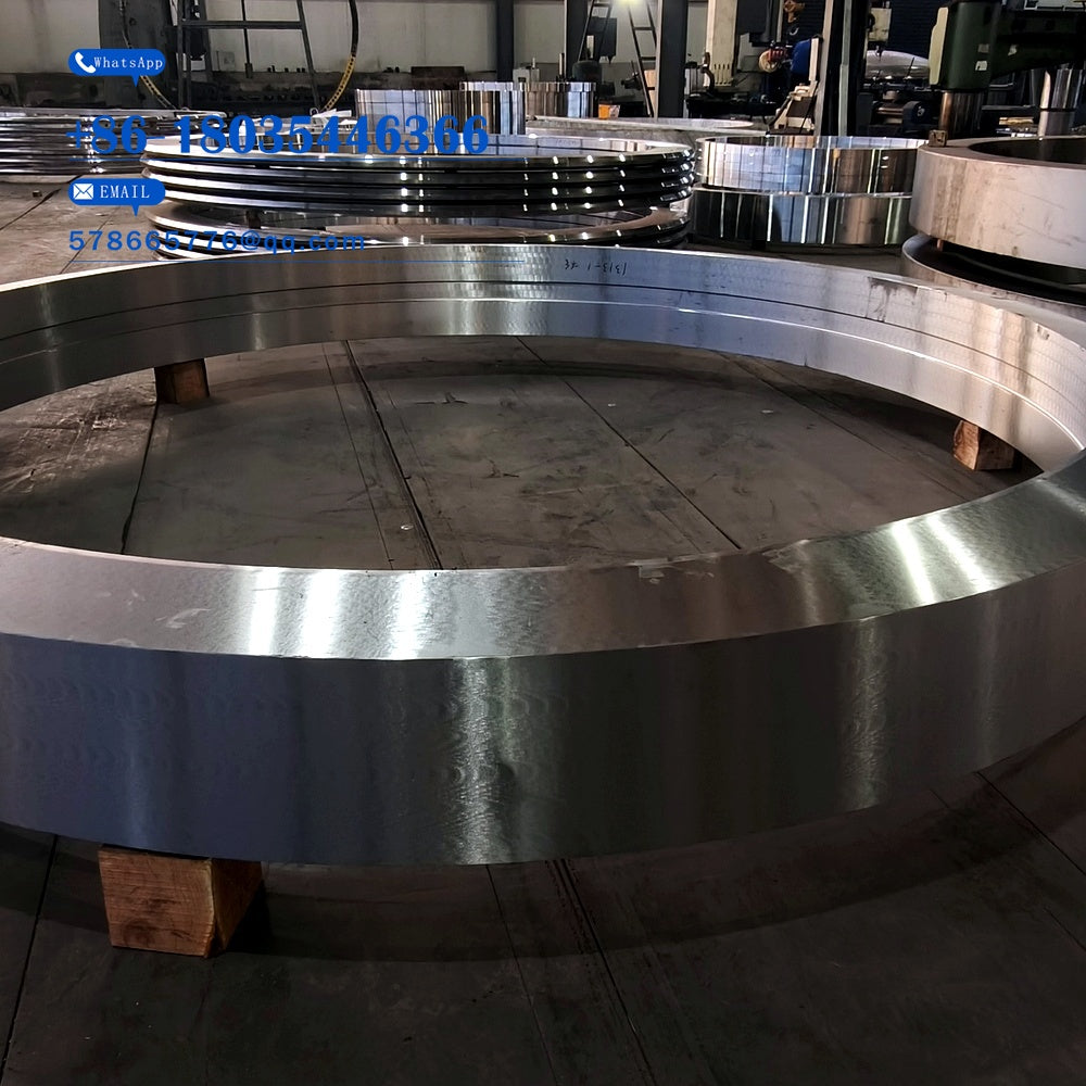 Tower Tube Flange Ring Forging – Wind Turbine Tower Ring Connection Flange