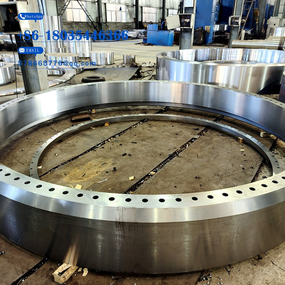 Tower Tube Flange Forging – Large Diameter Wind Power Flange
