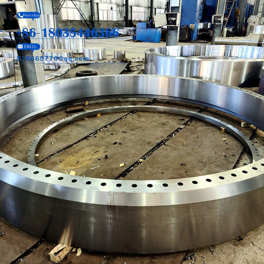 Tower Tube Flange Forging – Large Diameter Wind Power Flange