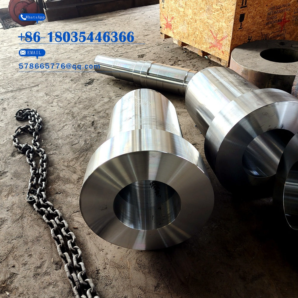 Custom Forged Stepped Hollow Shaft for Heavy Equipment