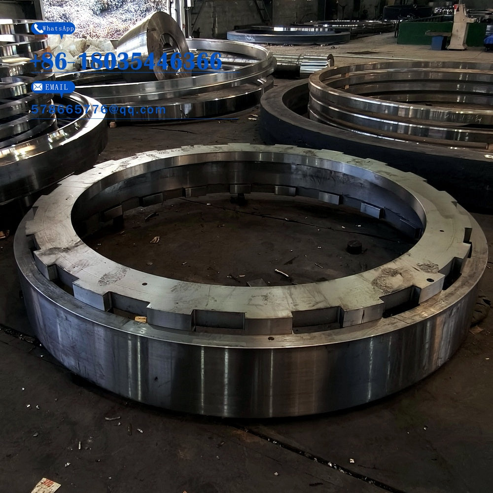 Large Reactor Flange Finished Product – Finished Machined Flange