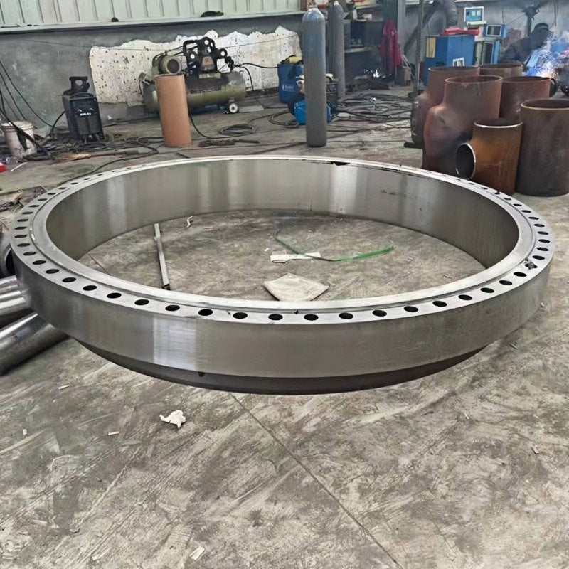 Carbon steel flange with neck
