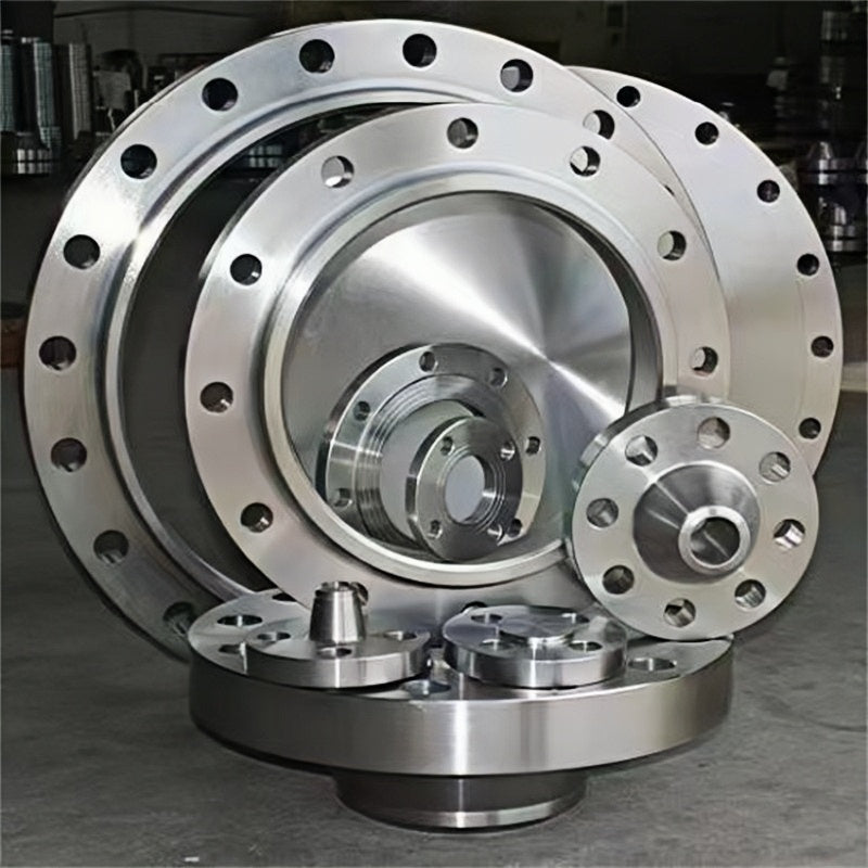 Carbon steel flange with neck