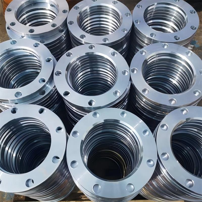PE pipe galvanized flange
