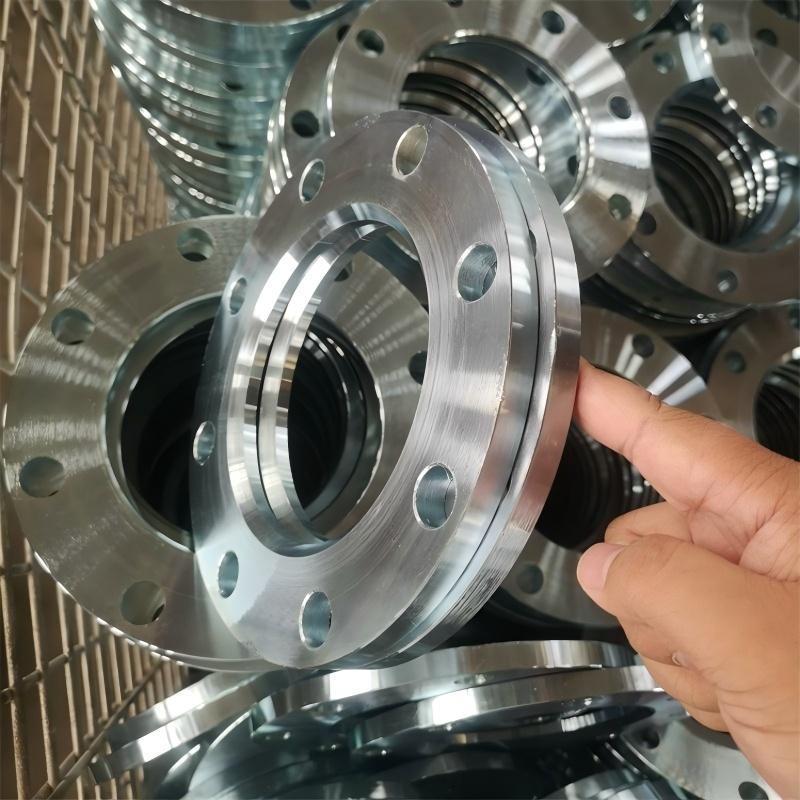 PE pipe galvanized flange