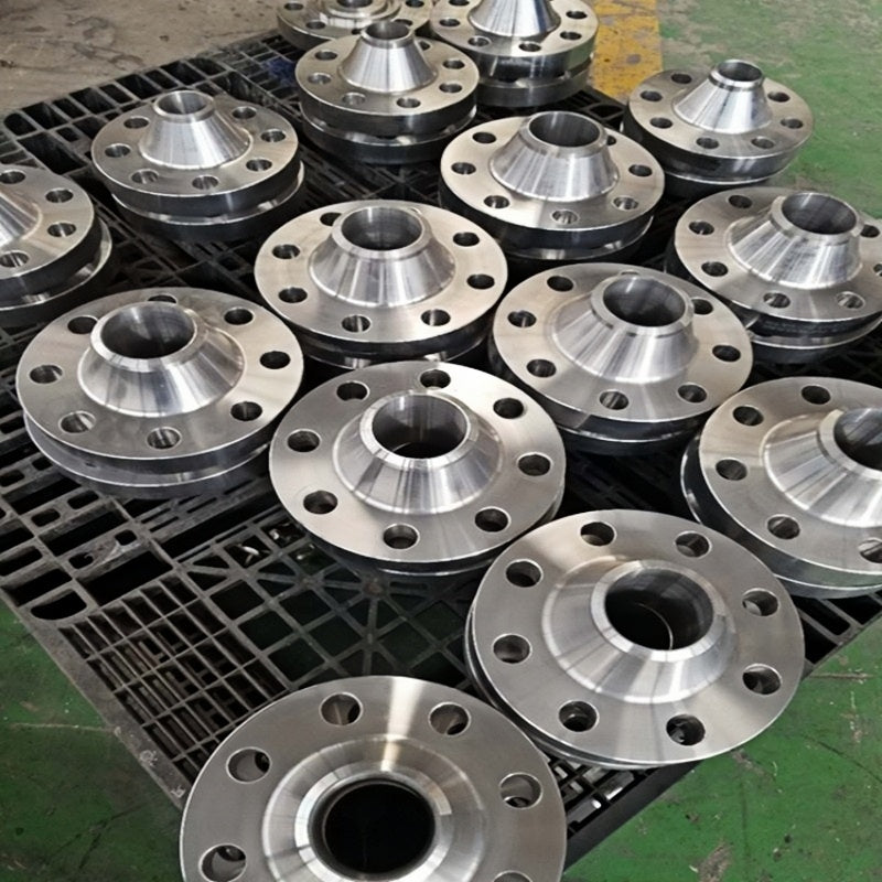 Stainless steel neck welded flange