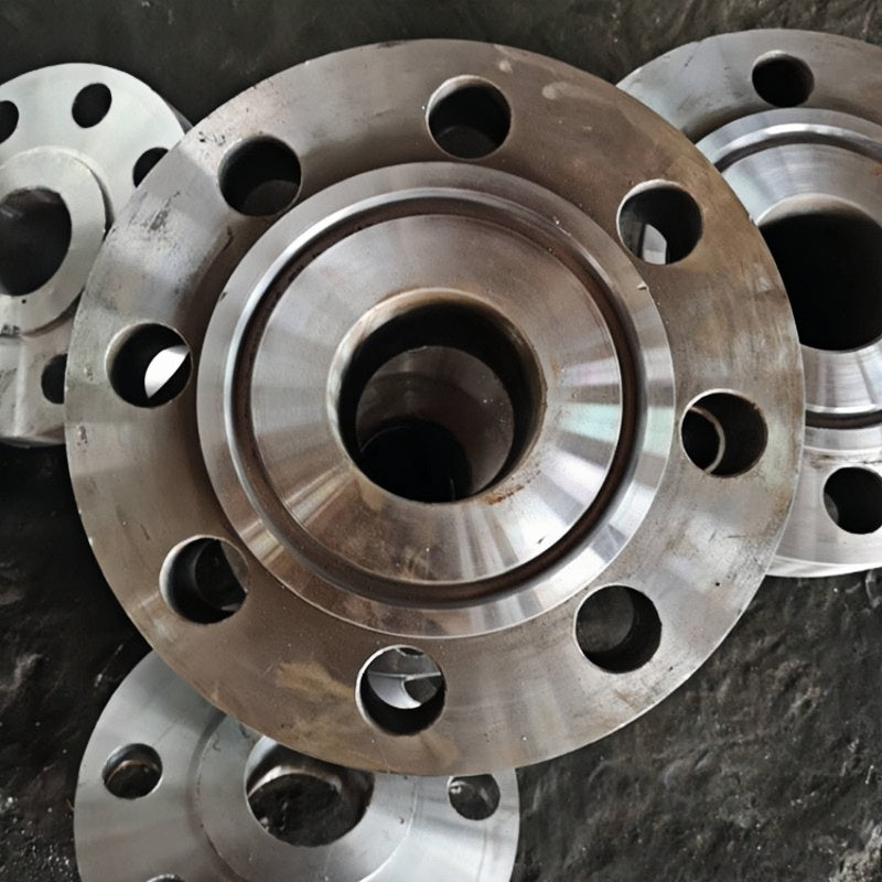 Stainless steel neck welded flange