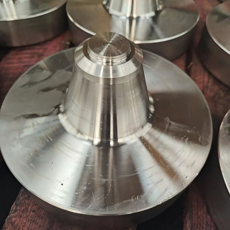 Steel butt welded flange plate
