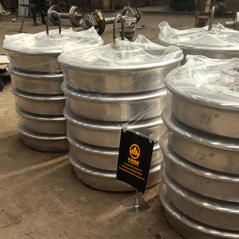 Train wheel forgings